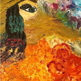 Gemälde, The Creative Fire, Dessi Vitcheva
