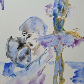 Painting, Margot Fonteyn and Rudolf Nureyev - Romeo and Juliet's Eternal Dance, Joanna Glazer