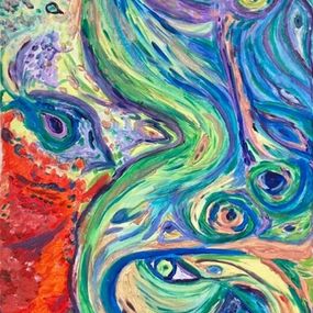 Gemälde, The Flow of Life, Dessi Vitcheva