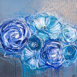 Painting, Rosée du matin… (Jardin secret), Olivier Messas