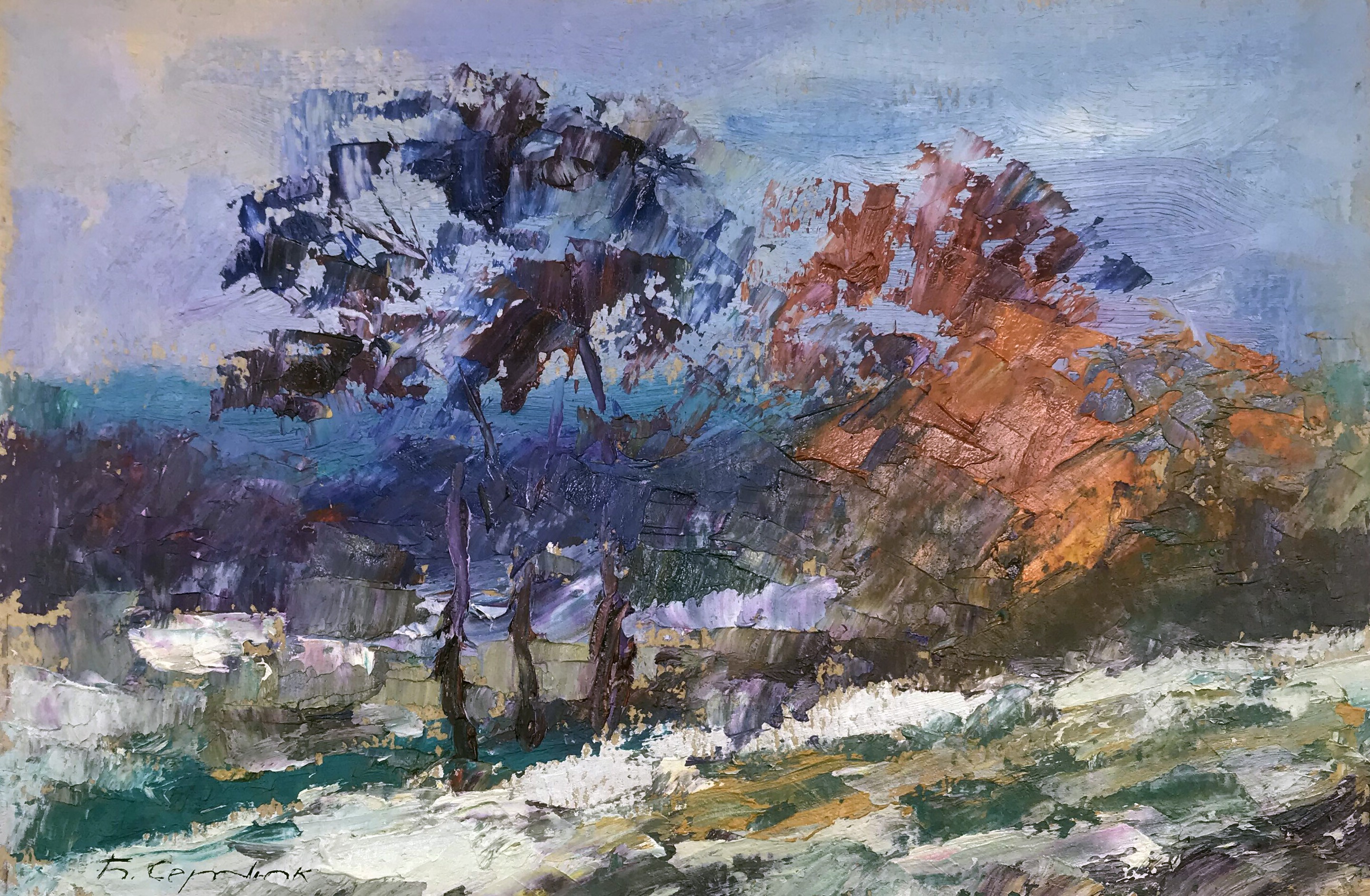 Boris Serdyuk, Winter blue Boris Serdyuk, Winter blue