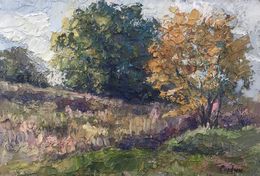 Gemälde, The hills, Boris Serdyuk