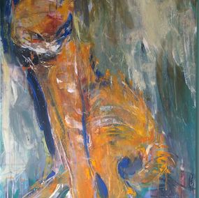 Peinture, My cat, Tetiana Tarasenko