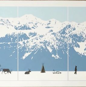 Print, Ecosystem of the Siberian Tundra, Dan McCarthy