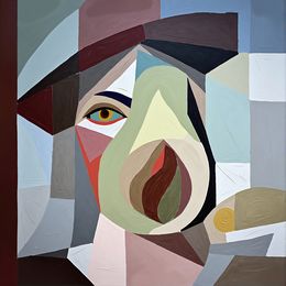 Print, Fragmented Visage, Sephora Venites