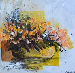 Painting, Ikebana, Pol Ledent