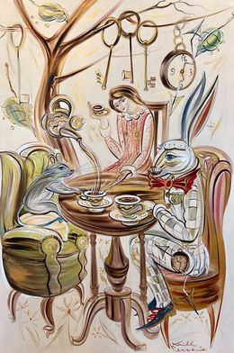 Gemälde, Magical Tea Party, Kirill Postovit