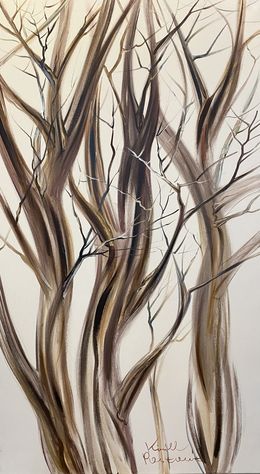 Peinture, The Etude Of Forest I, Kirill Postovit