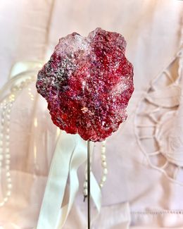 Sculpture, Bijoux d’intérieur - rouge amour -  collection passion, Anany