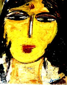 Painting, HEAD-1, Anand Manchiraju