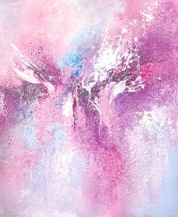 Painting, Diamant Rose, Christiane Hess