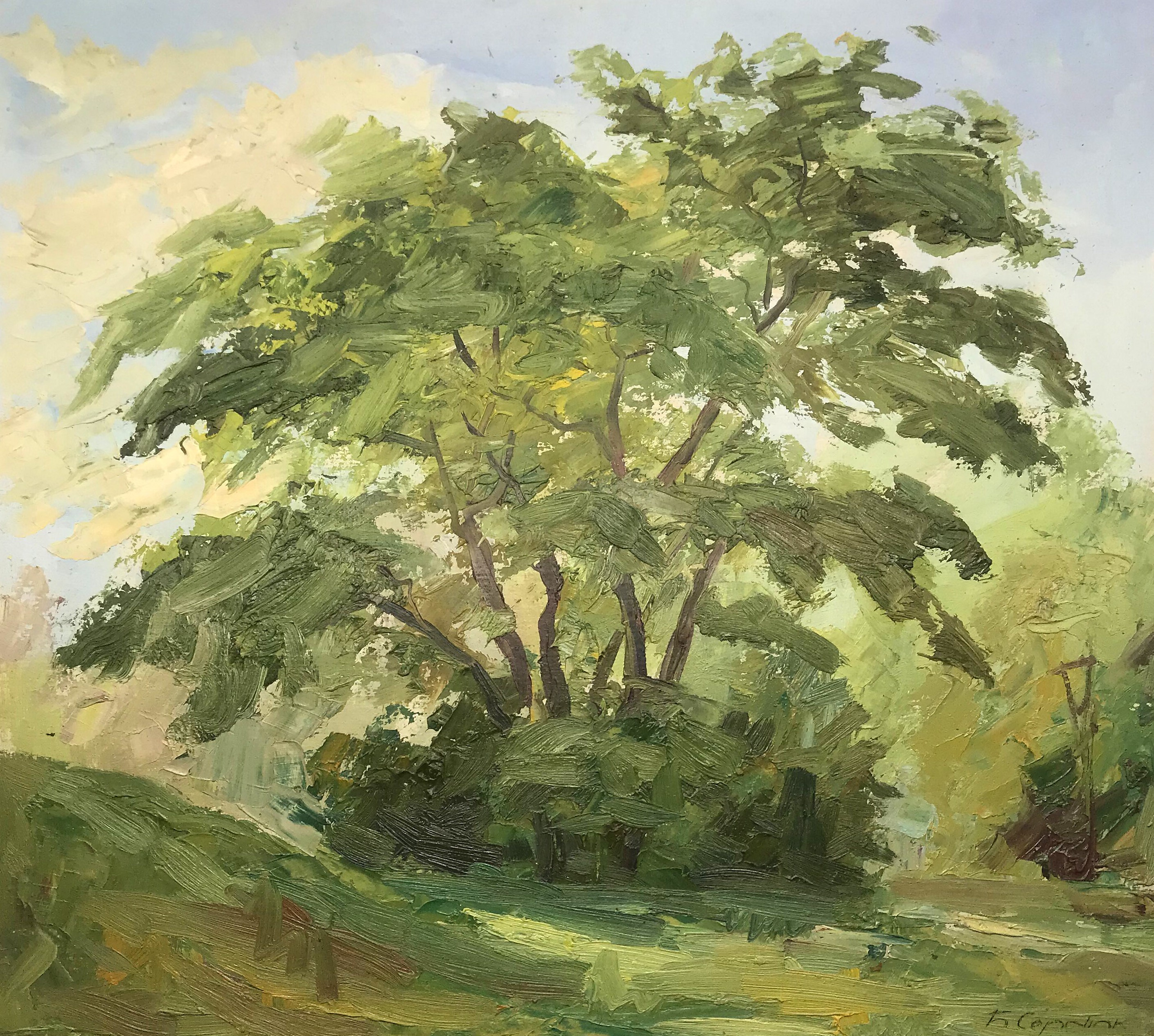 Boris Serdyuk, Oak trees Boris Serdyuk, Oak trees