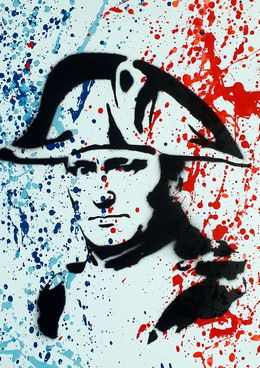 Painting, Napoleon France Pochoir, Spaco