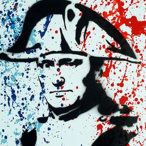 Painting, Napoleon France Pochoir, Spaco
