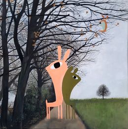 Painting, New Beginning, Vanessa Linares