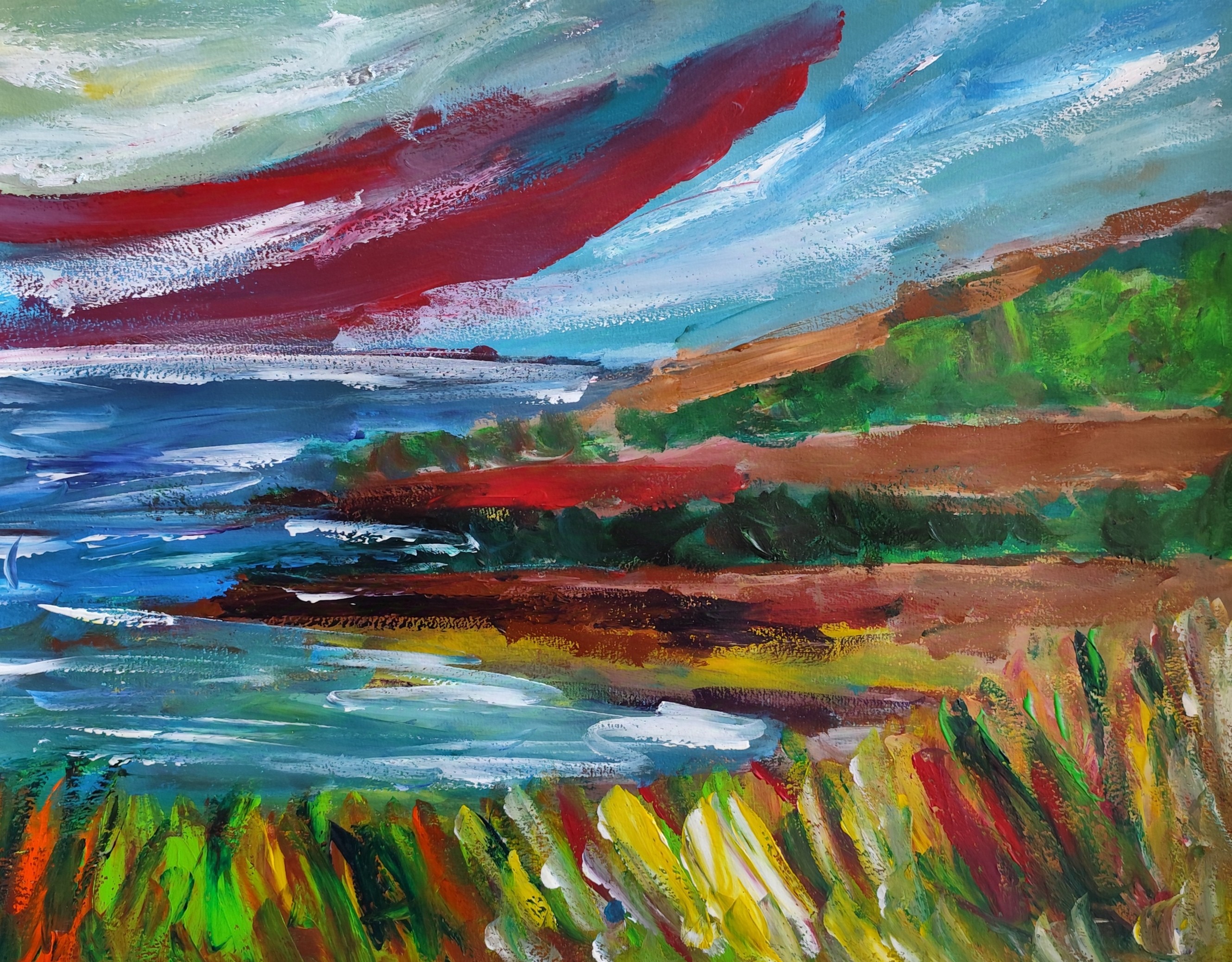 Natalya Mougenot, Summer breeze escape Natalya Mougenot, Summer breeze escape