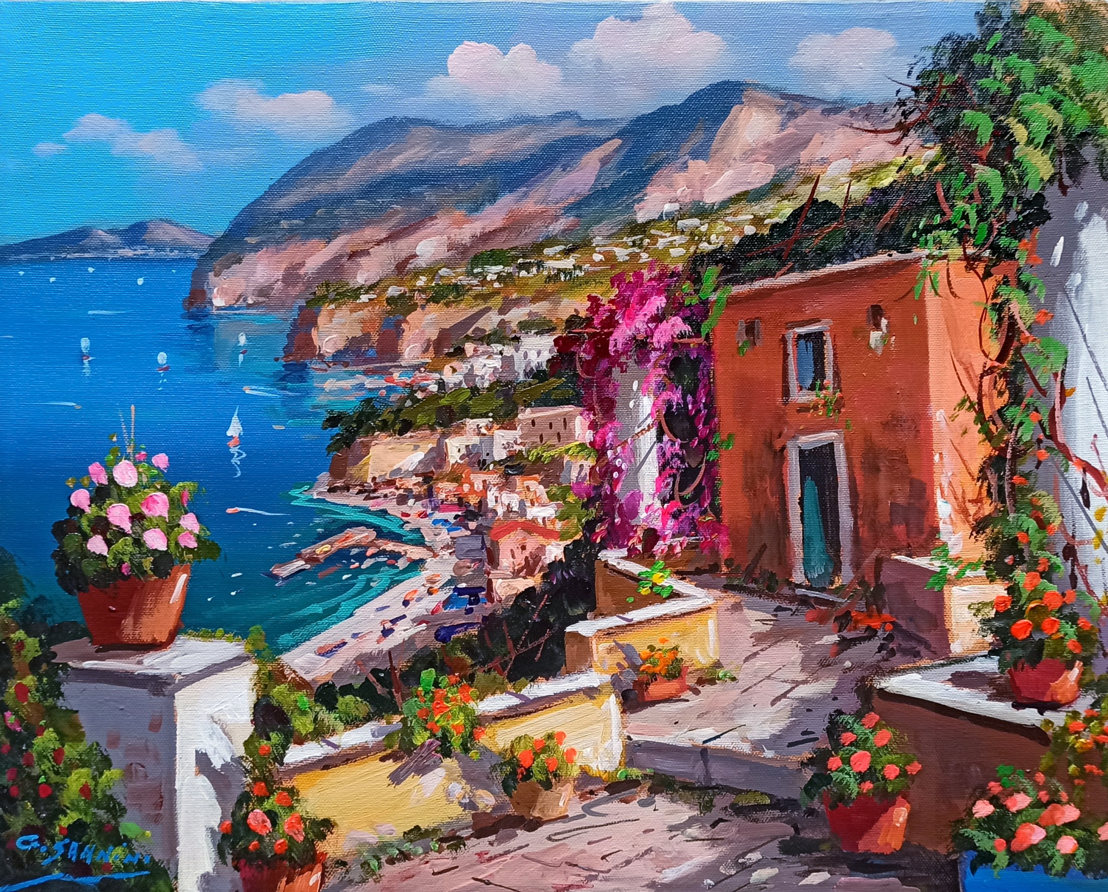 Gio Sannino, View of the gulf - Sorrento (Italy) Gio Sannino, View of the gulf - Sorrento (Italy)