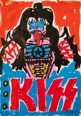 Painting, Kiss, Dr. Love