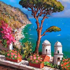 Gemälde, Ravello sea pointview - Amalfitan Coast, Gio Sannino