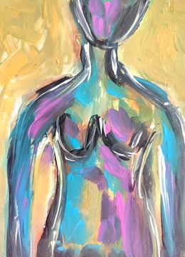 Peinture, Sensitive elegance, Natalya Mougenot