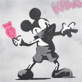 Painting, Mickey spread Art - What Party, Ske