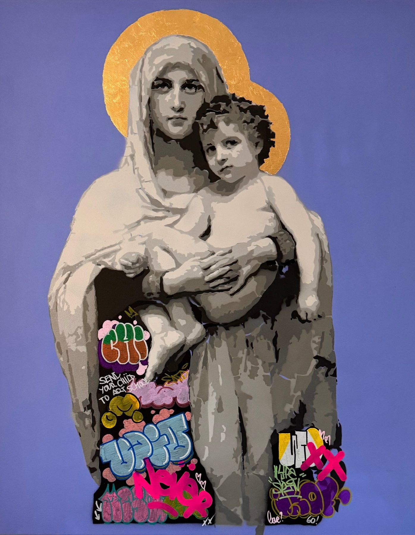 Quiona Ribes, The Evolution of the Virgin and Child Quiona Ribes, The Evolution of the Virgin and Child