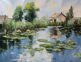 Peinture, Water Lily Haven, Schagen Vita