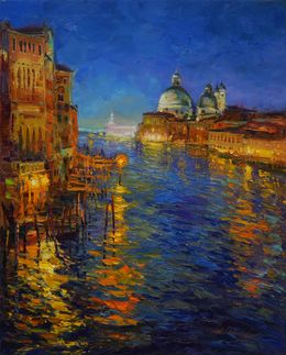 Peinture, Evening Venice, Alisa Onipchenko-Cherniakovska
