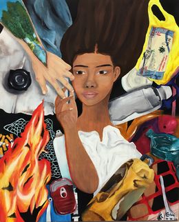 Peinture, Tiahope, Chloé Loraine Arivetso