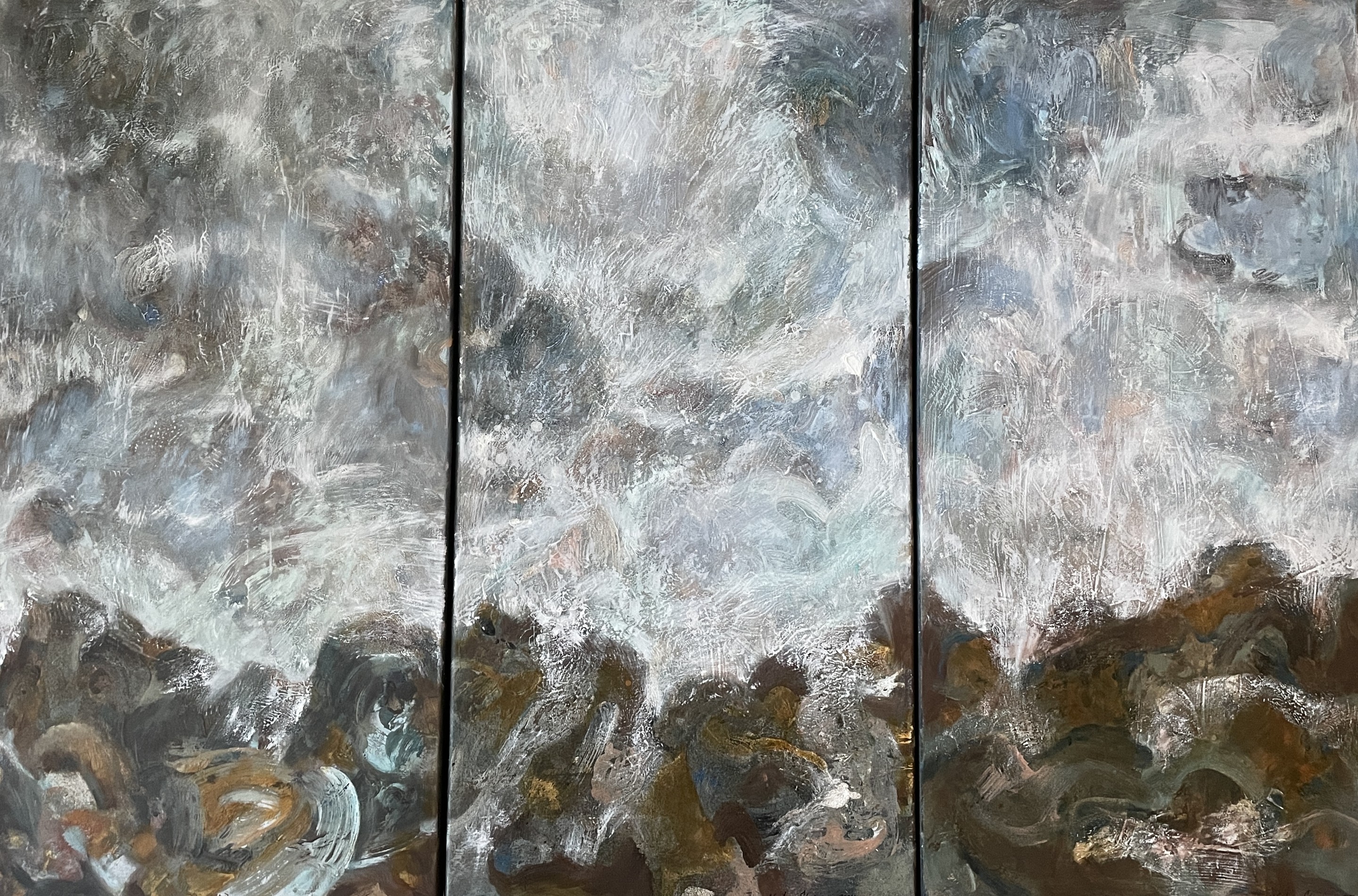 Nadezda Stupina, Triptych - Symphony of nature Nadezda Stupina, Triptych - Symphony of nature