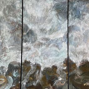 Gemälde, Triptych - Symphony of nature, Nadezda Stupina