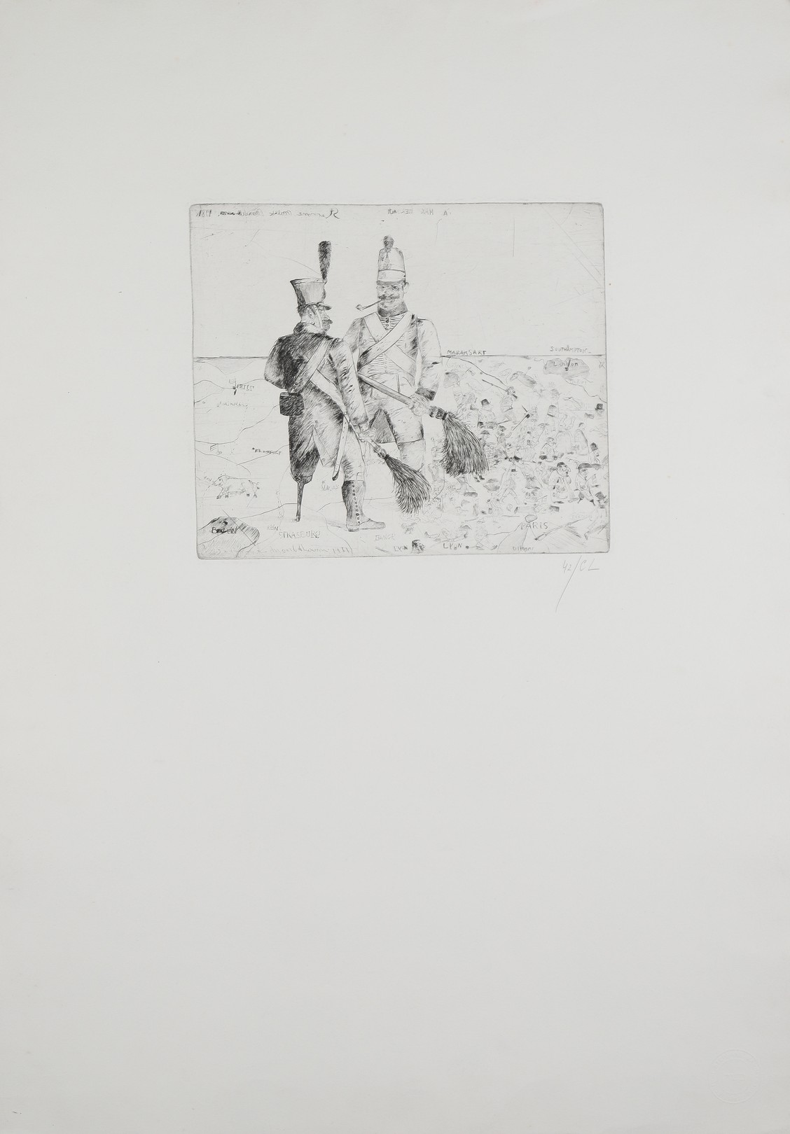 Stéphane Mandelbaum, Sans-titre (Soldats) Stéphane Mandelbaum, Sans-titre (Soldats)