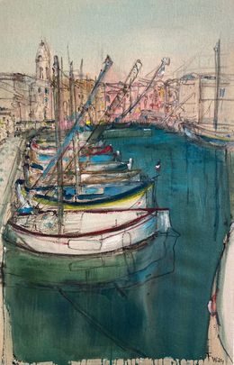 Gemälde, Sanary-sur-Mer, Frederic Weisz