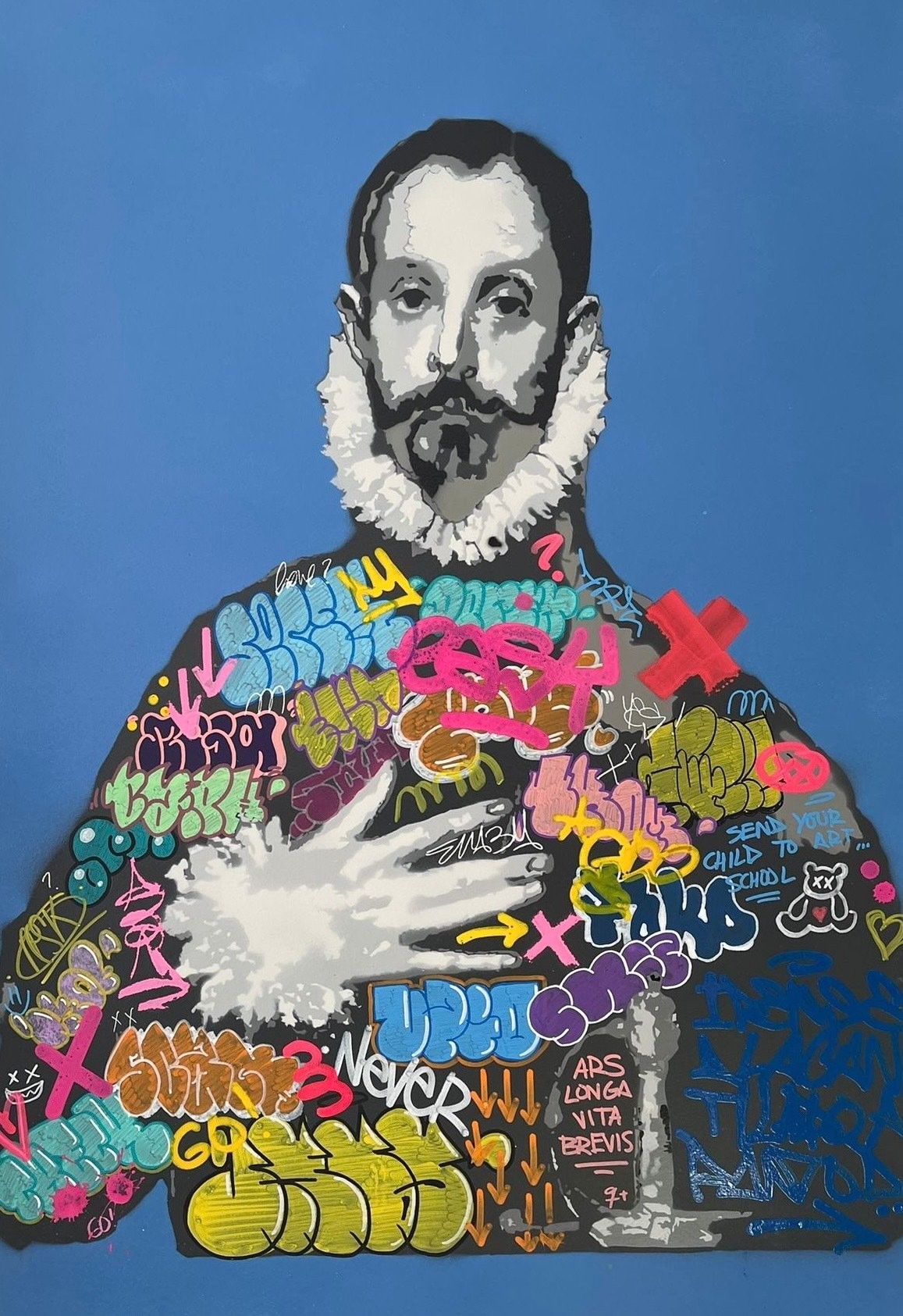 Quiona Ribes, The Nobleman with His Hand on His Heart Quiona Ribes, The Nobleman with His Hand on His Heart