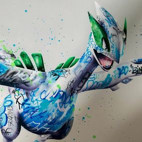 Print, The shining Vandalized Lugia Emerald, Onemizer