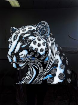 Painting, #leopard, Dominik Rutz