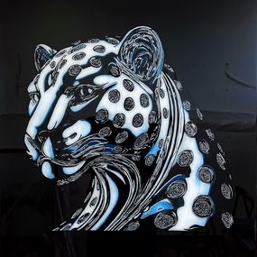 Gemälde, #leopard, Dominik Rutz