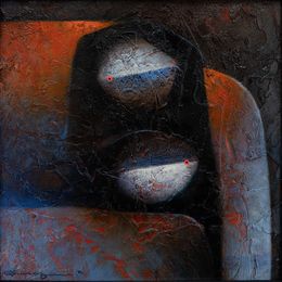 Gemälde, I hid in the fables of her childhood, Reinaldo Chavez