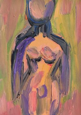 Peinture, Graceful vulnerability, Natalya Mougenot