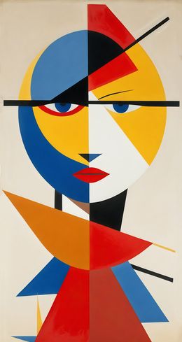 Print, Divided Gaze, Sephora Venites