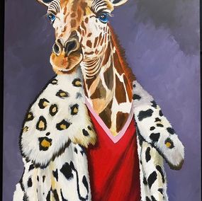 Gemälde, Girafe, Muriel Andrin