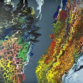Peinture, Dark Space, Monica Tangen