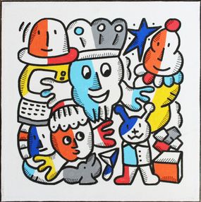 Gemälde, Happy day, Block513