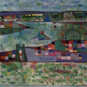 Gemälde, Camargue, Jean-Pierre Al Courty