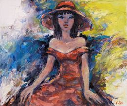 Peinture, Portrait of a Lady, Krum Kostov