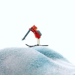 Photography, Ski - Le planté de bâton - Série Enjoy Skiing, Moz - David Vuillermoz