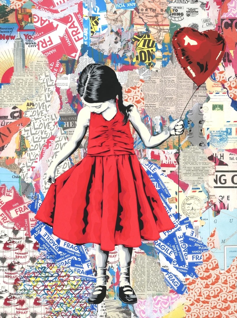 Mr Brainwash, Beautiful Girl (1/1) Mr Brainwash, Beautiful Girl (1/1)
