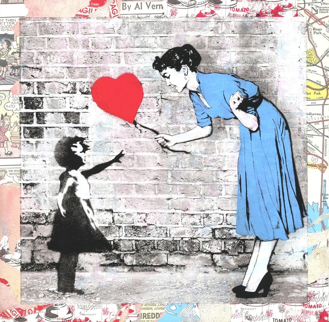 Mr Brainwash, Love Catcher (1/1) Mr Brainwash, Love Catcher (1/1)