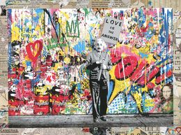 Édition, M=Bw2 collage (1/1), Mr Brainwash
