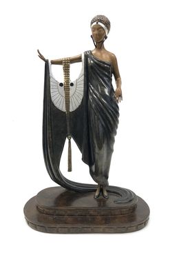 Sculpture, Sophisticated Lady (bronze sculpture), Erte Tirtoff